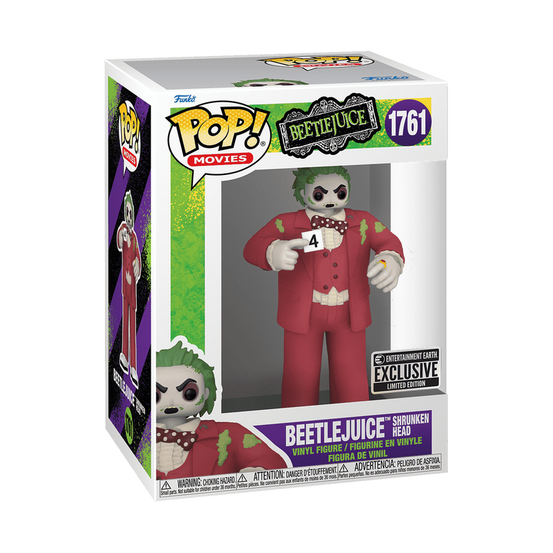 Beetlejuice - Beetlejuice Shrunken Head #1761