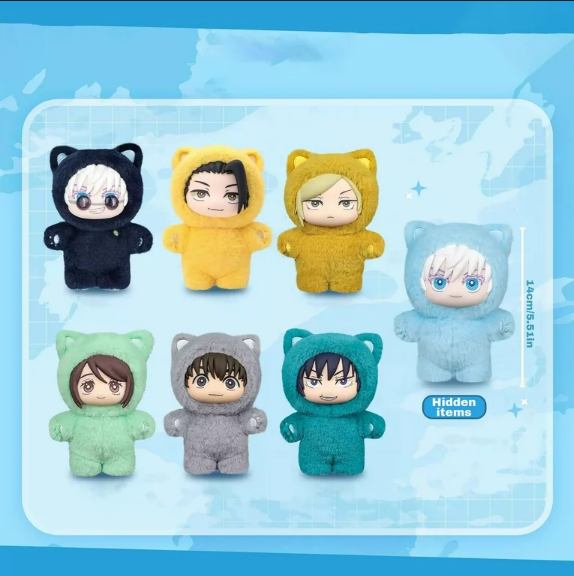 Jujustu Kaisen - Cat Ears Blind Box Plushie