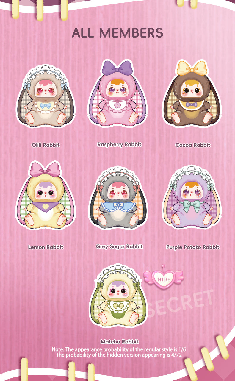 Samuel- Rabbit Big Family Blind Box